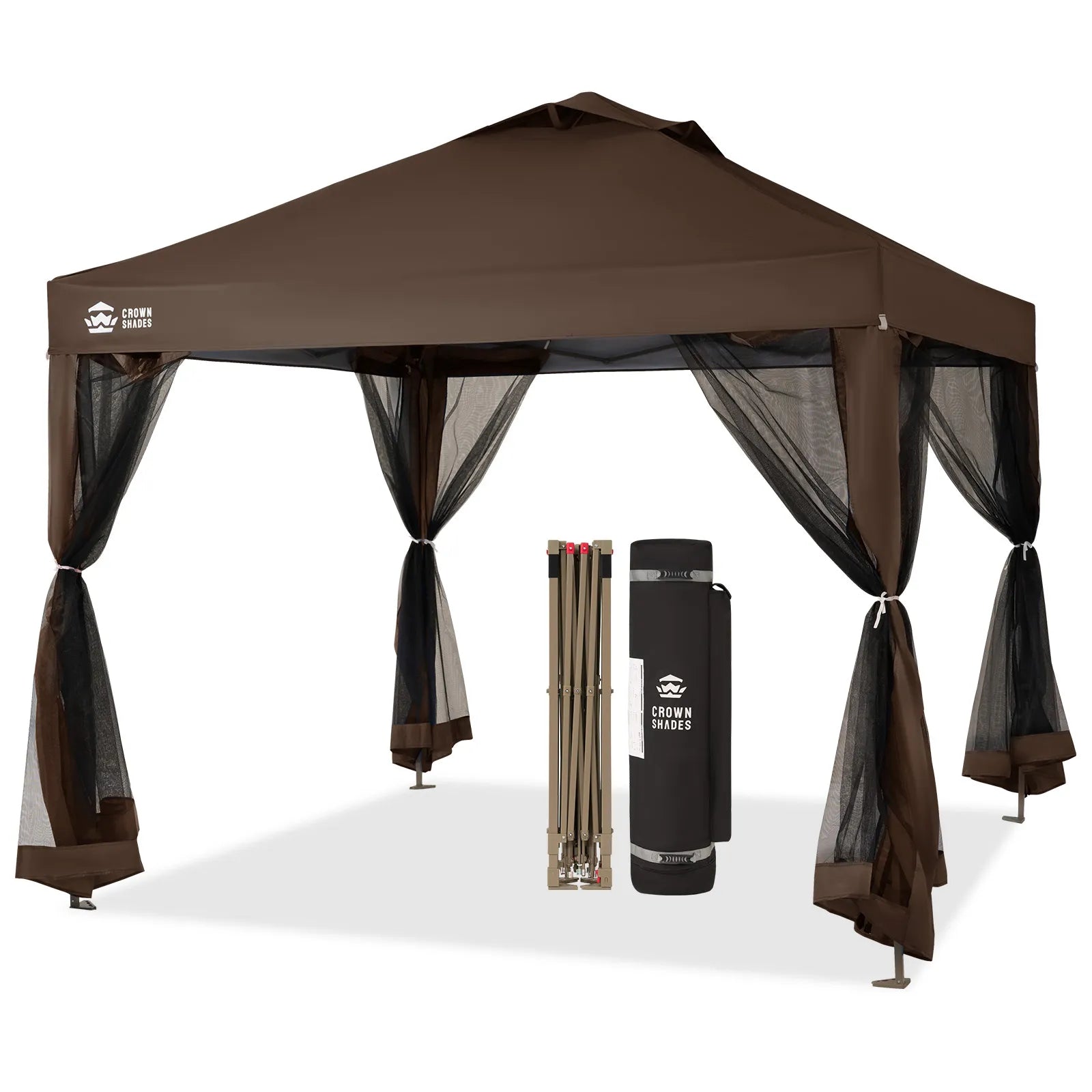 Vista-Ready 10'x10' Gazebo | Mesh Walls