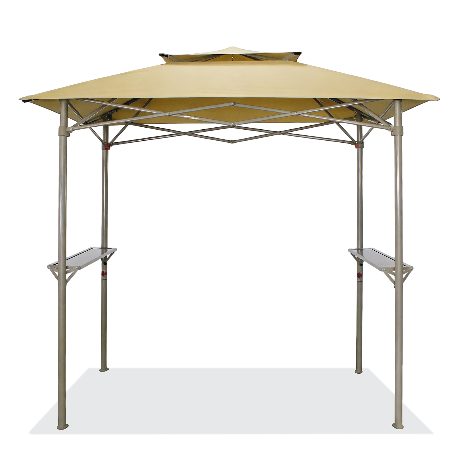 sonnensegel 8x5 Crown Shades 8x5 Grillpavillon – Pop-Up-Grilldach mit belüfteten Ober- und  Seitenregalen – Crown Shades