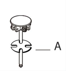 Reemplazo de pieza para toldo de 13 pies x 13 pies (GA169Q)