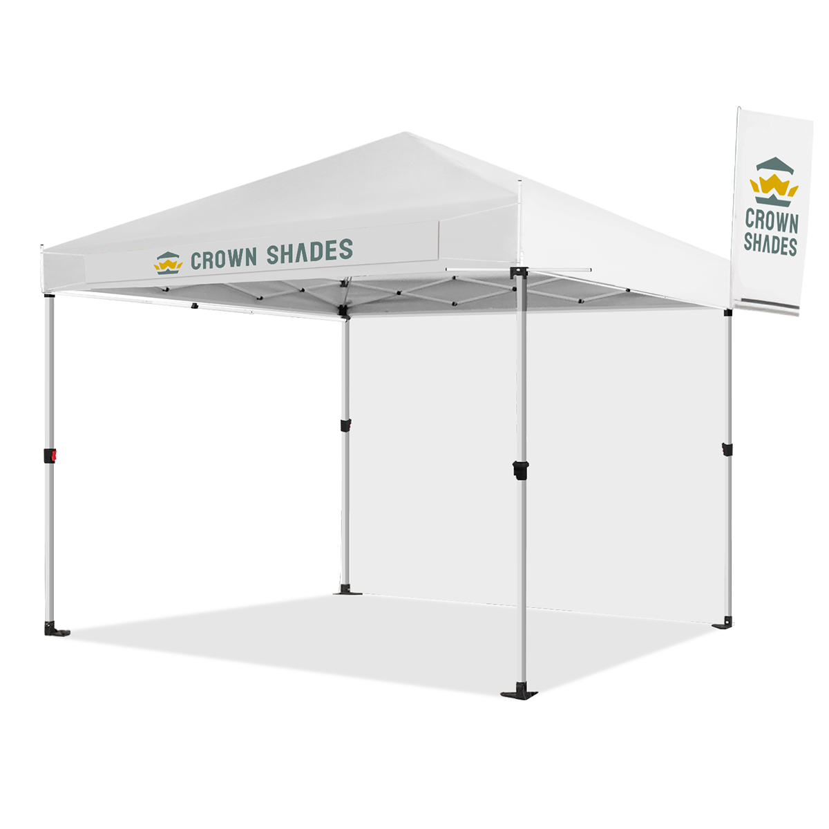 canopy tents for sale 10x10 Commercial Pop Up Canopy Tent - Instant Setup with Accessory Kit – Crown Shades