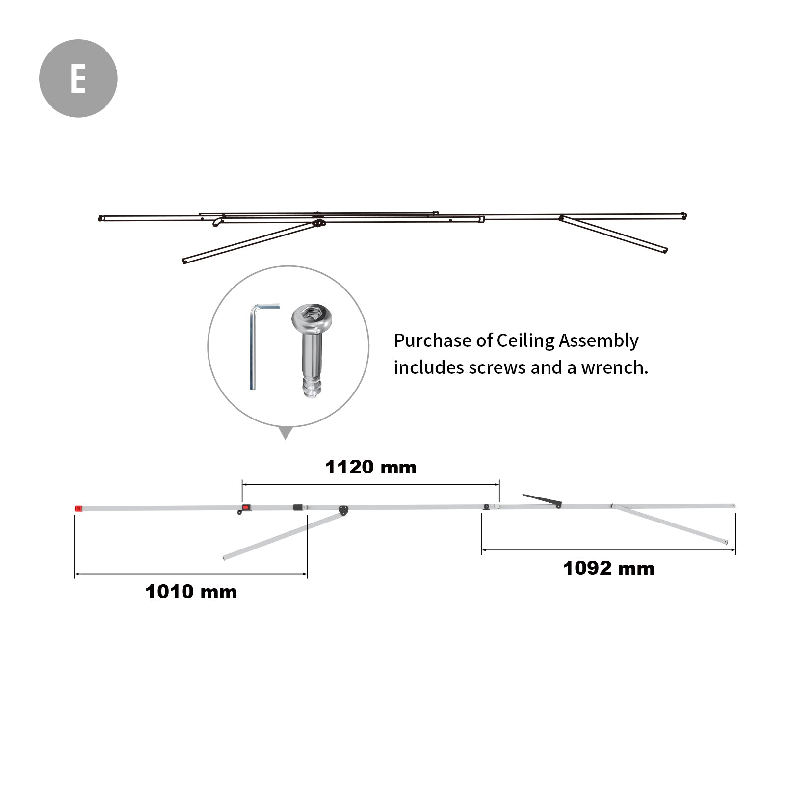 Pièces de rechange | Canopy 13'x13' | Modèle GA169