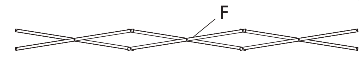 Piezas de repuesto 10x10 para toldo comercial modelo G180 IM