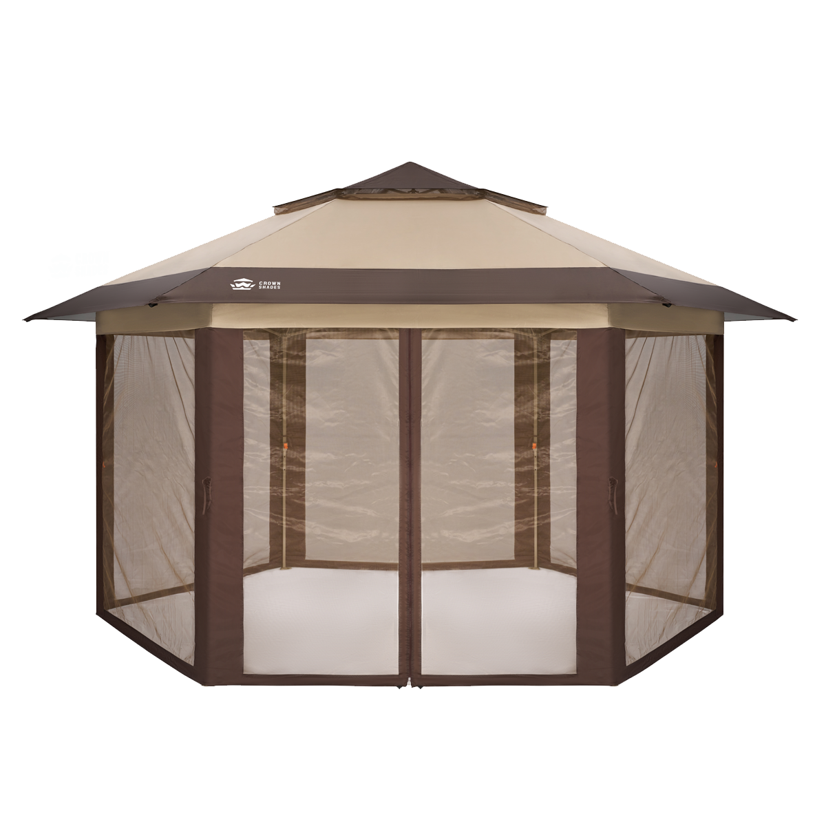 moskito pavillon zelt 13x13 Pop-Up-Pavillon – 6-seitiges Baldachinzelt mit Moskitonetz