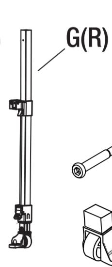 Reemplazo de pieza para toldo de 13 pies x 13 pies (GA169Q)