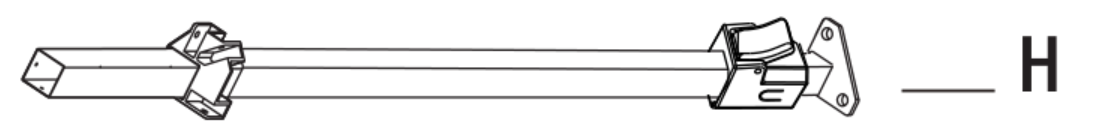 Piezas de repuesto 10x10 para toldo comercial modelo G180 IM