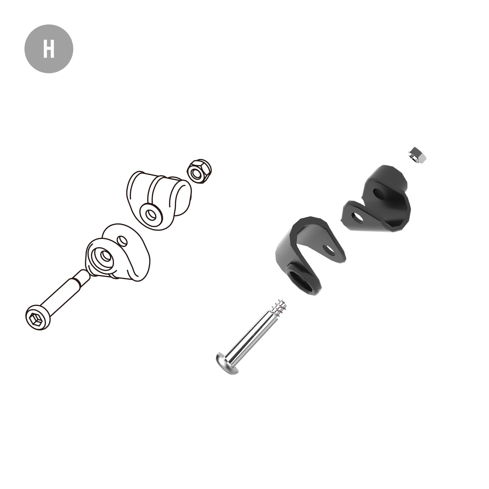 Replacement Parts for 10*10 Pop up Canopy Model TS100A