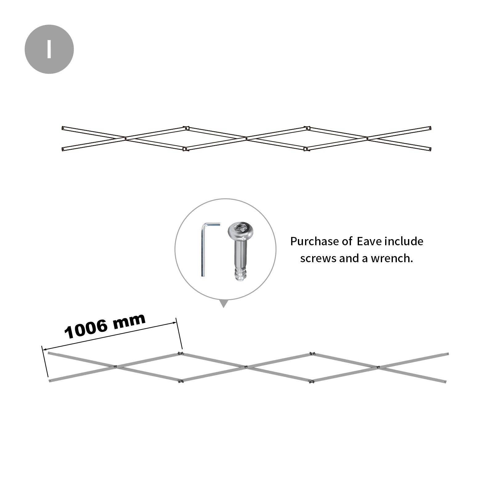 Replacement Parts for 10*10 Pop up Canopy Model TS100A