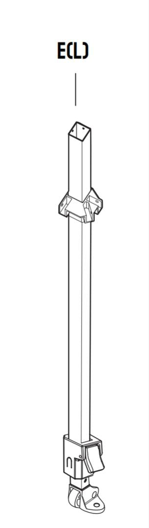 Replacement Parts for 10*10 Pop up Canopy Model RS100C