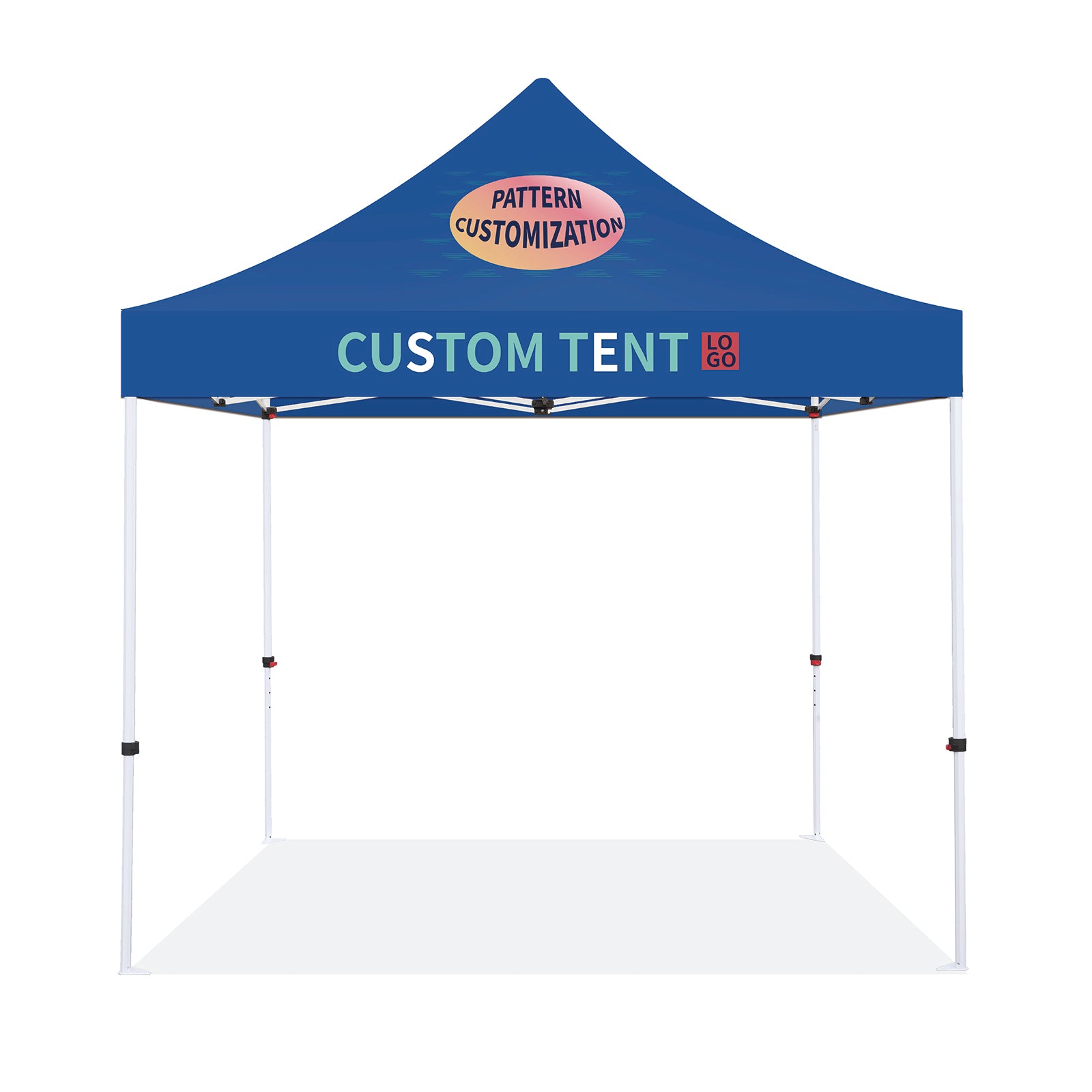 Carpa personalizada Solarex con estructura completamente de acero