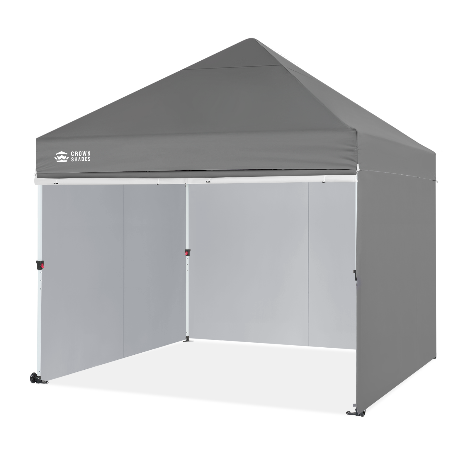 CROWN SHADES 10x10 Pop Up Canopy Tent – Instant 1-Person Setup