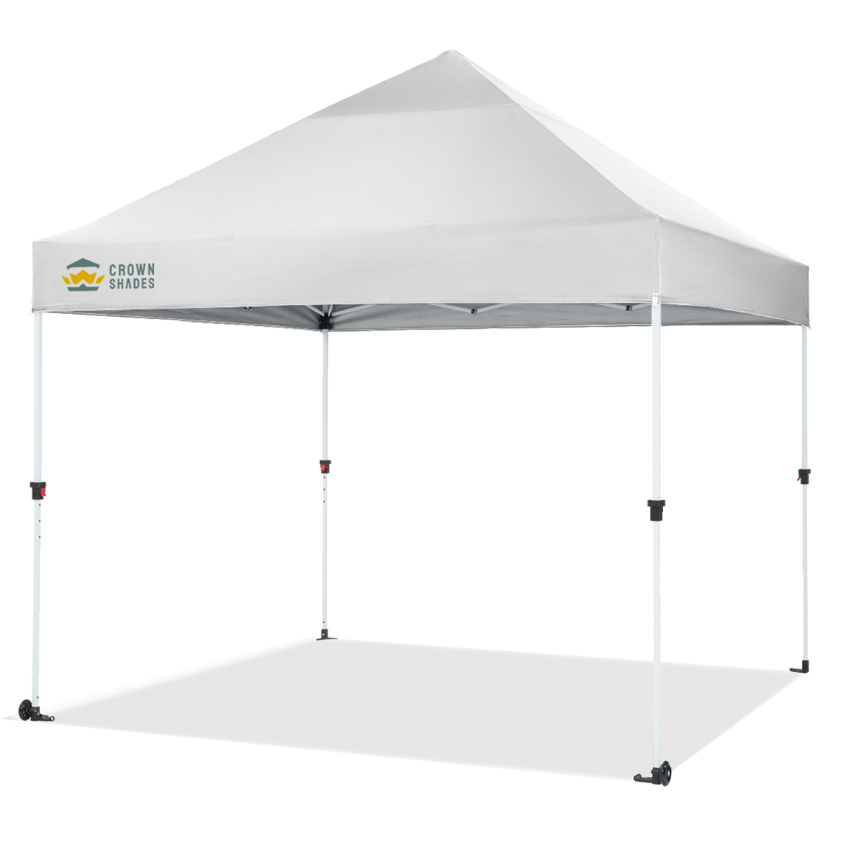 Carpa comercial plegable 8x8 con ruedas de 4"