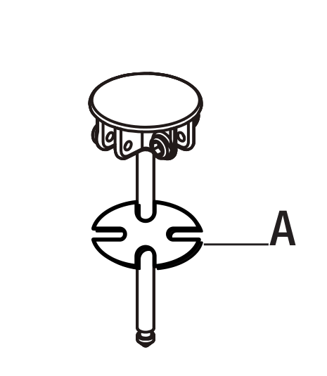 Repuesto Par para toldo instantáneo de 8 ft. x 8 ft. (NS CL64B)