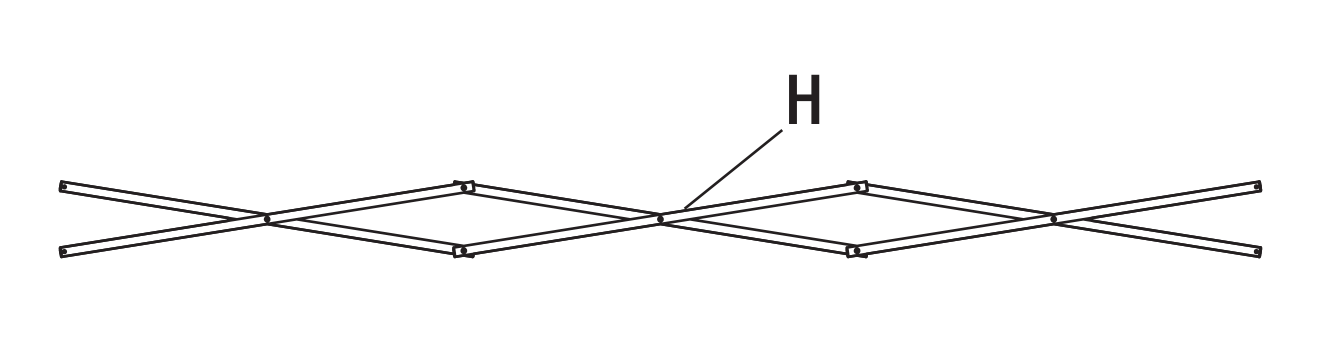 Repuesto Par para toldo instantáneo de 8 ft. x 8 ft. (NS CL64B)
