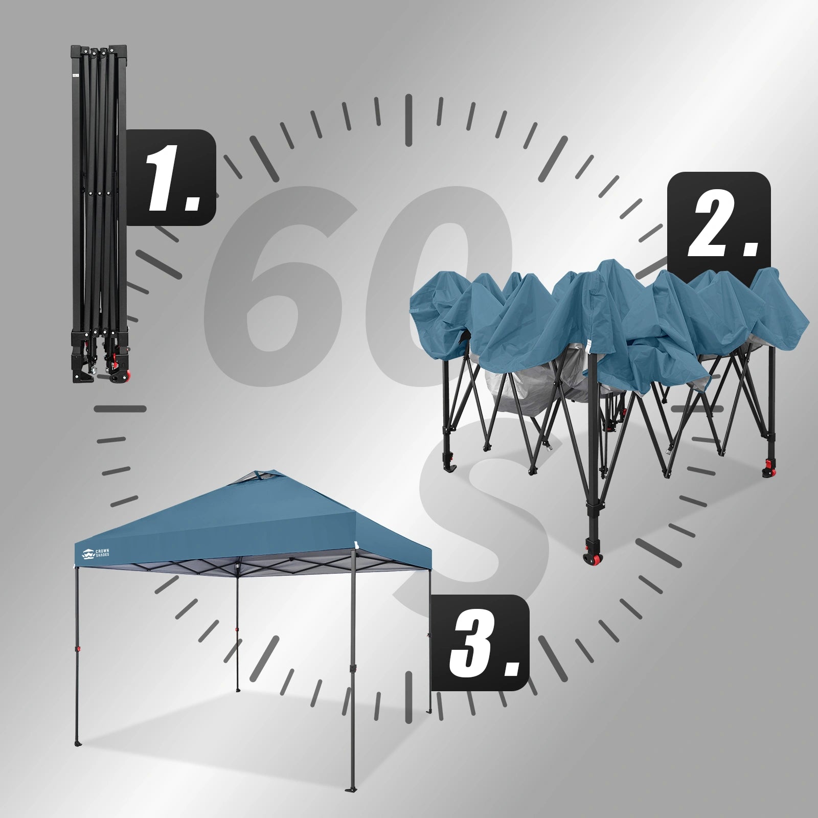 Air-Light 10' x 10' Portable Canopy