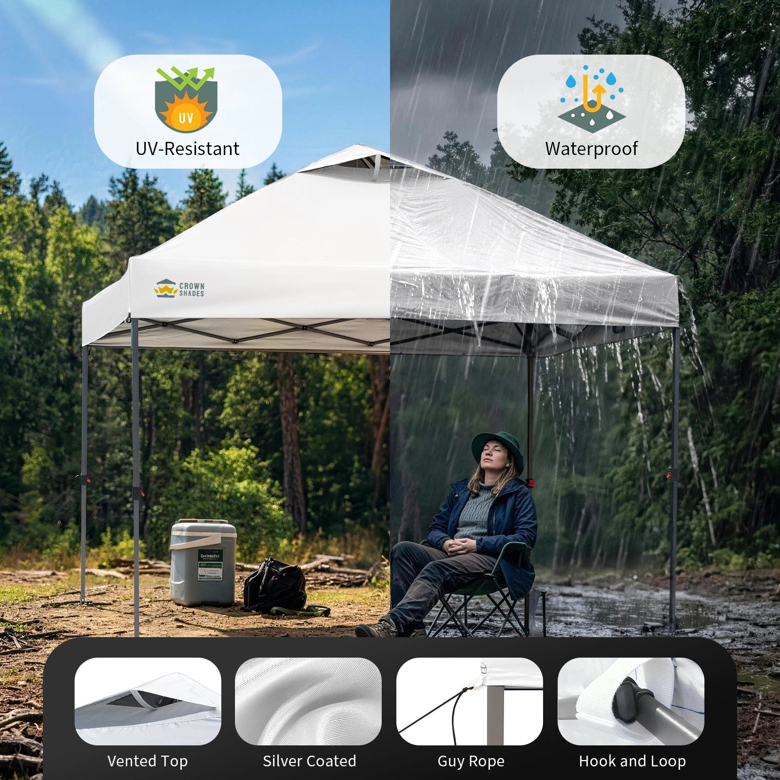 Air-Light™ 10' x 10' Portable Canopy