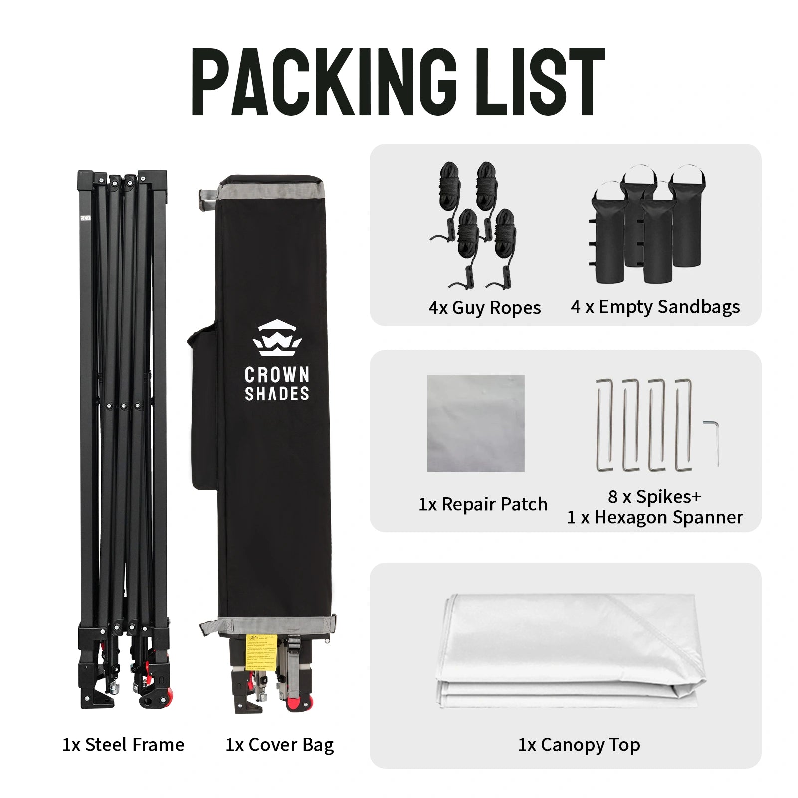 Air-Light™ 10' x 10' Carpa portátil