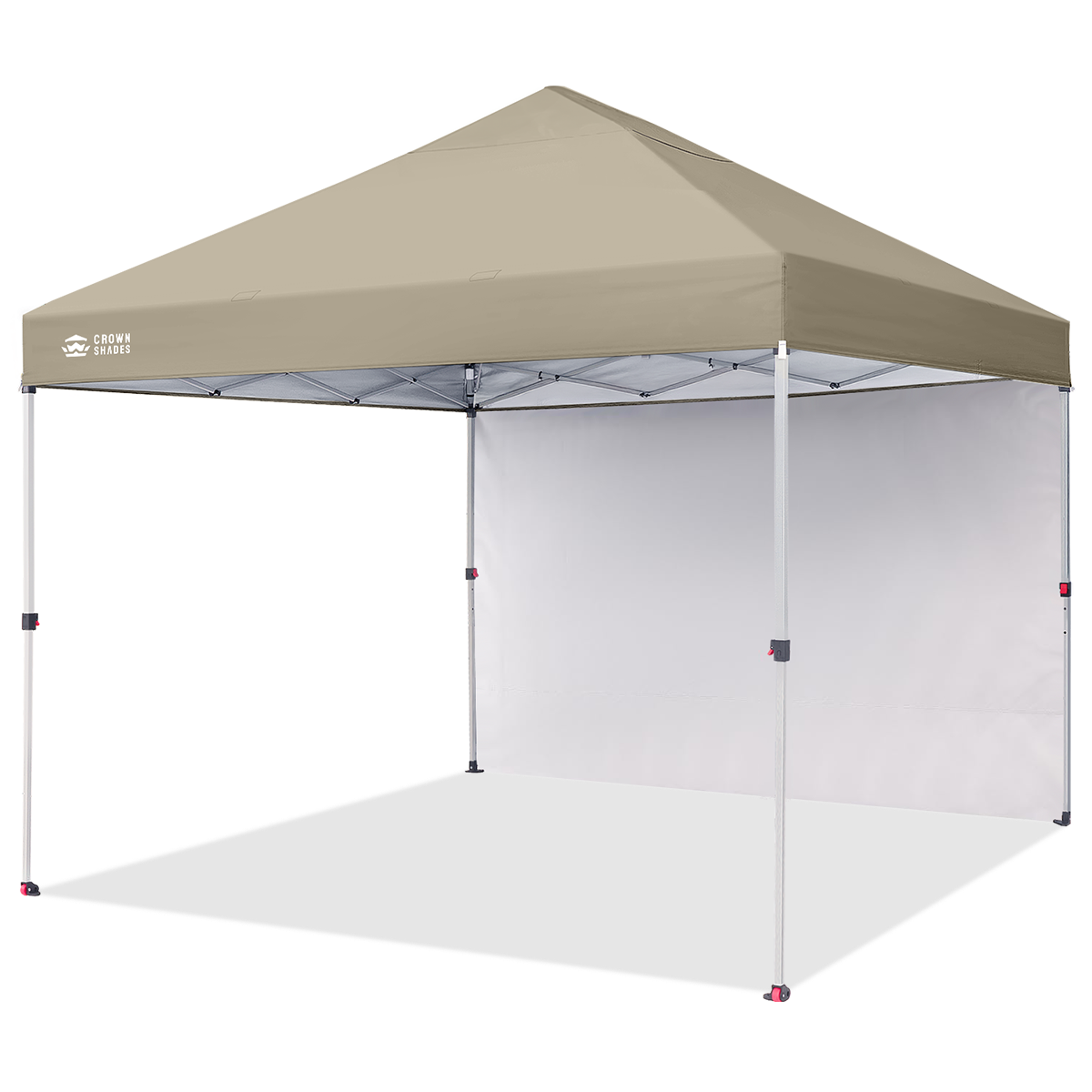 Pabellón desplegable 8x8 y 1 pared lateral