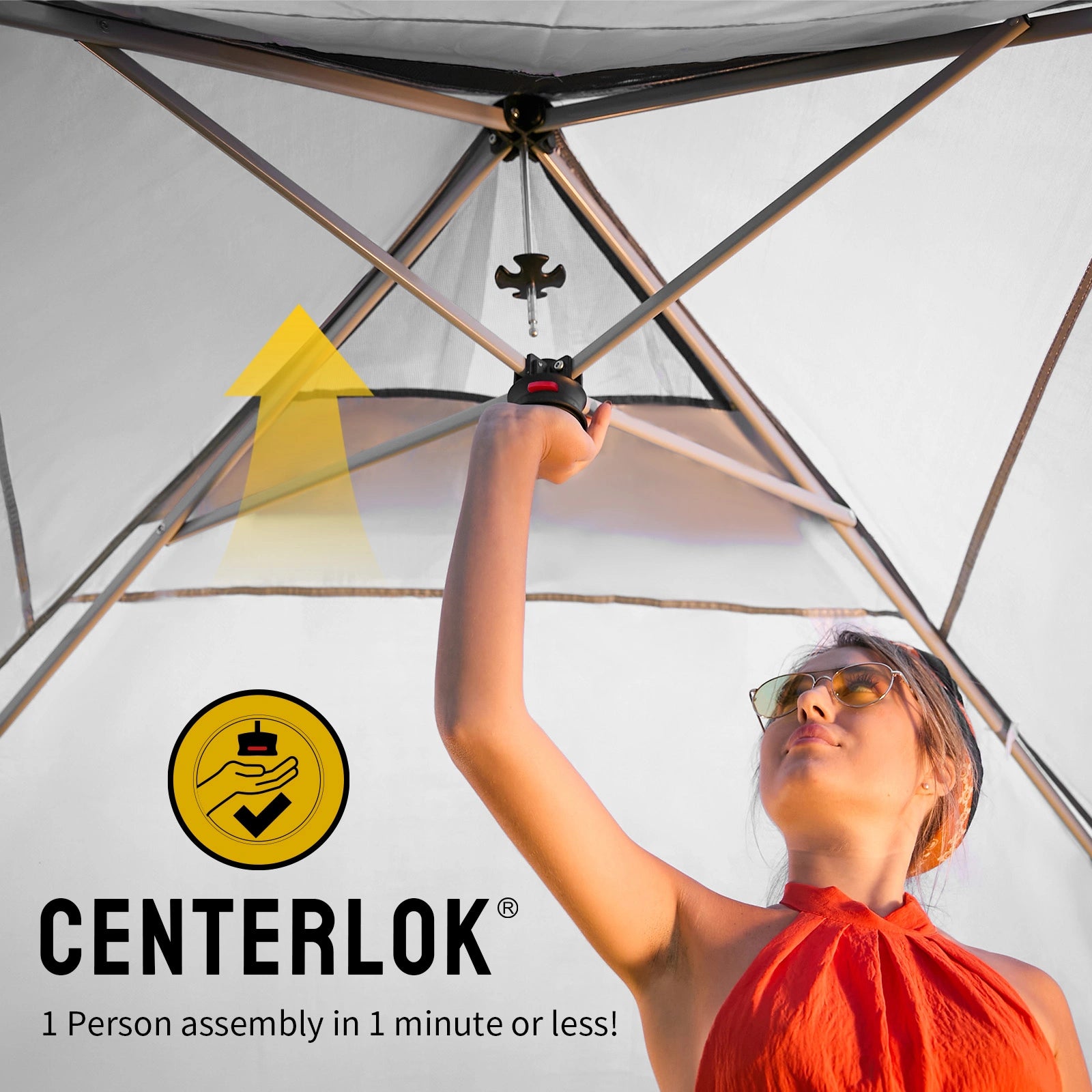 CenterLOK® 10' x 10' Canopy | 1 Sidewall