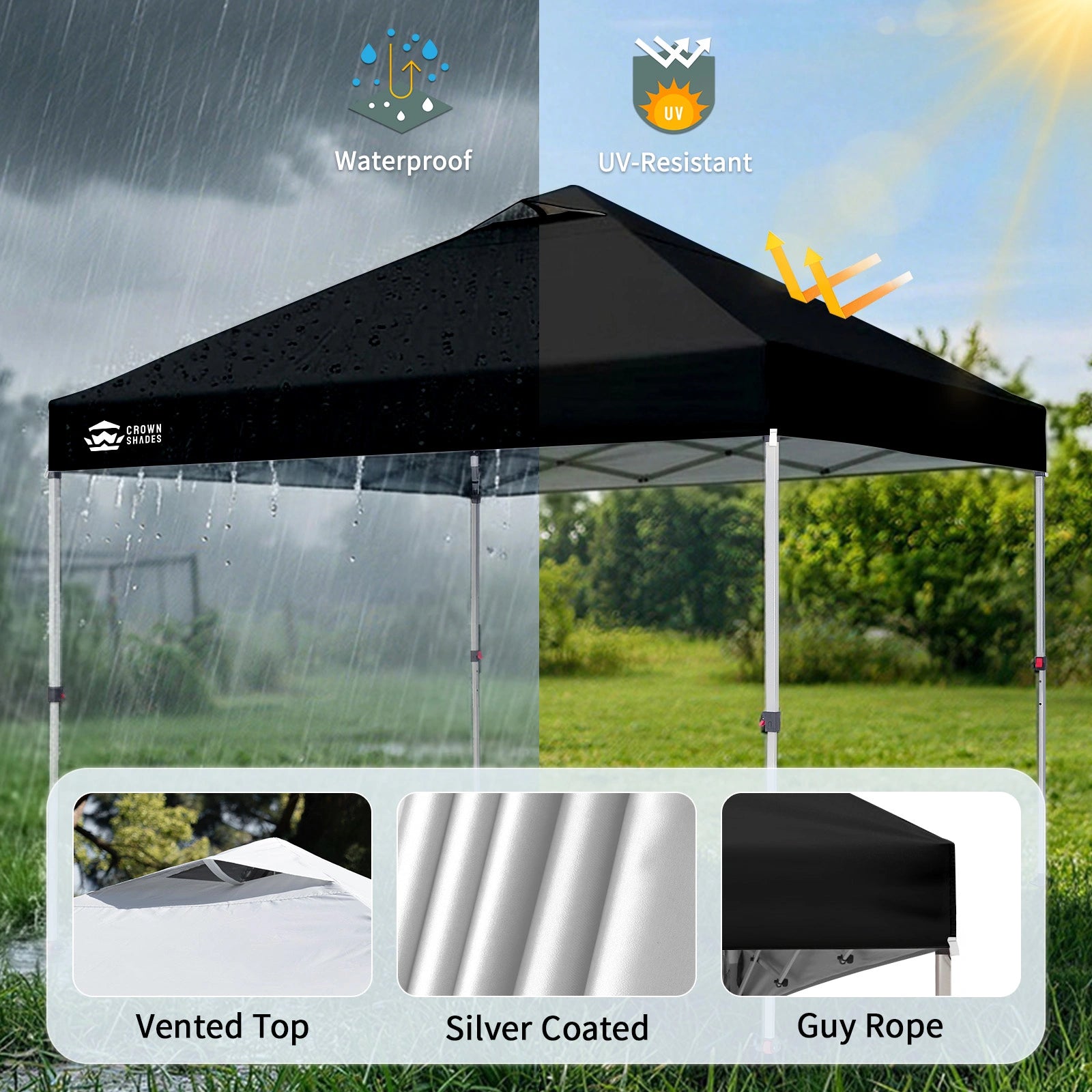 CenterLOK® 10' x 10' One-Push™ Canopy