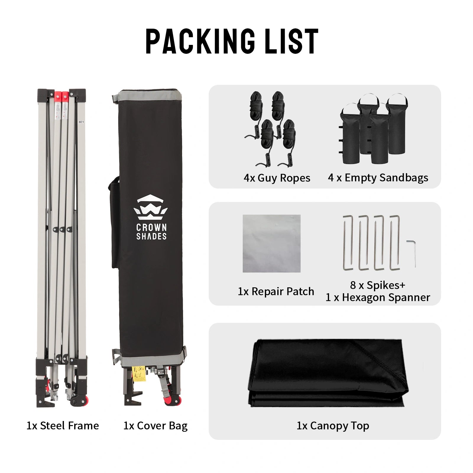 CenterLOK® 10' x 10' One-Push™ Canopy