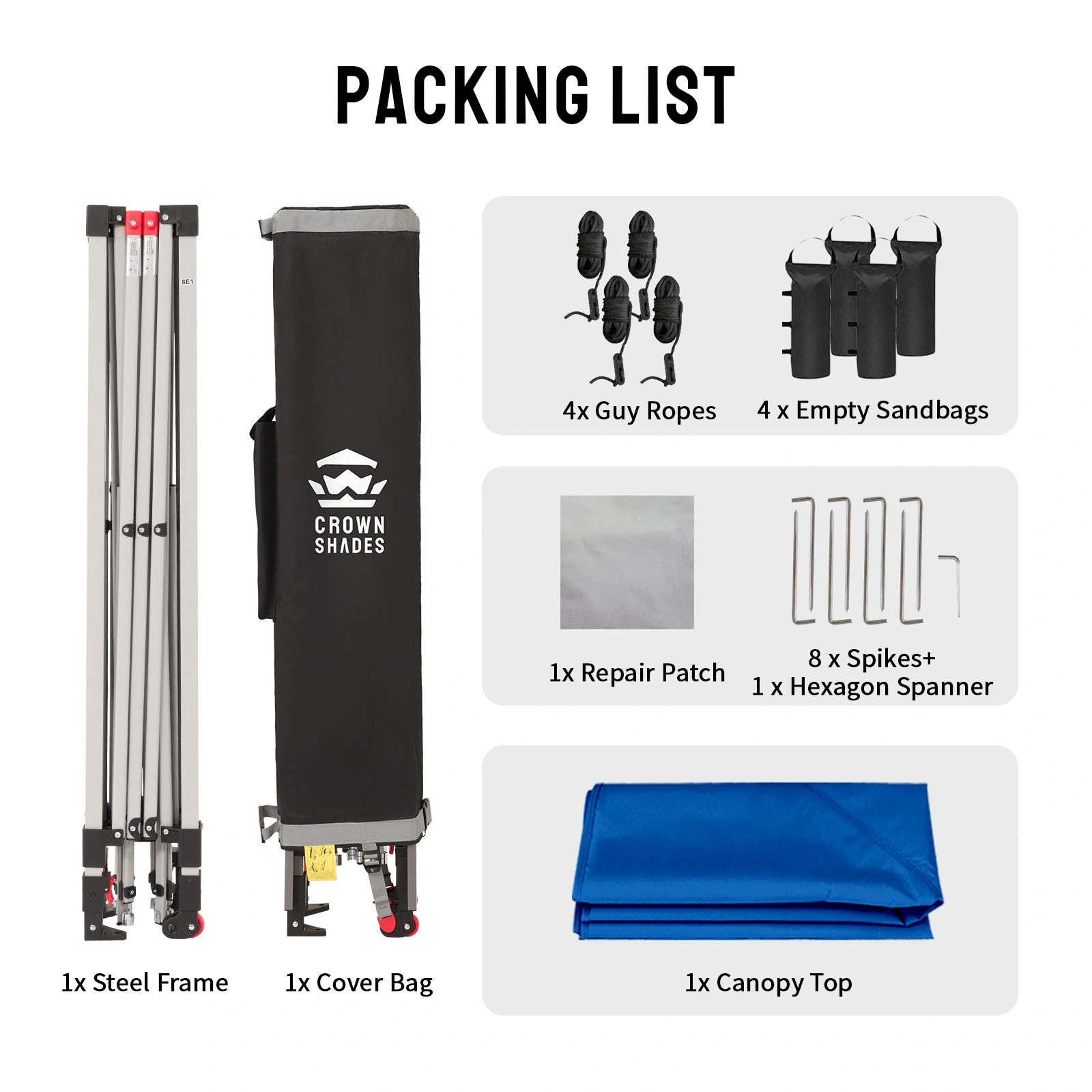 CenterLOK® Tonnelle One-Push™ 10' x 10'