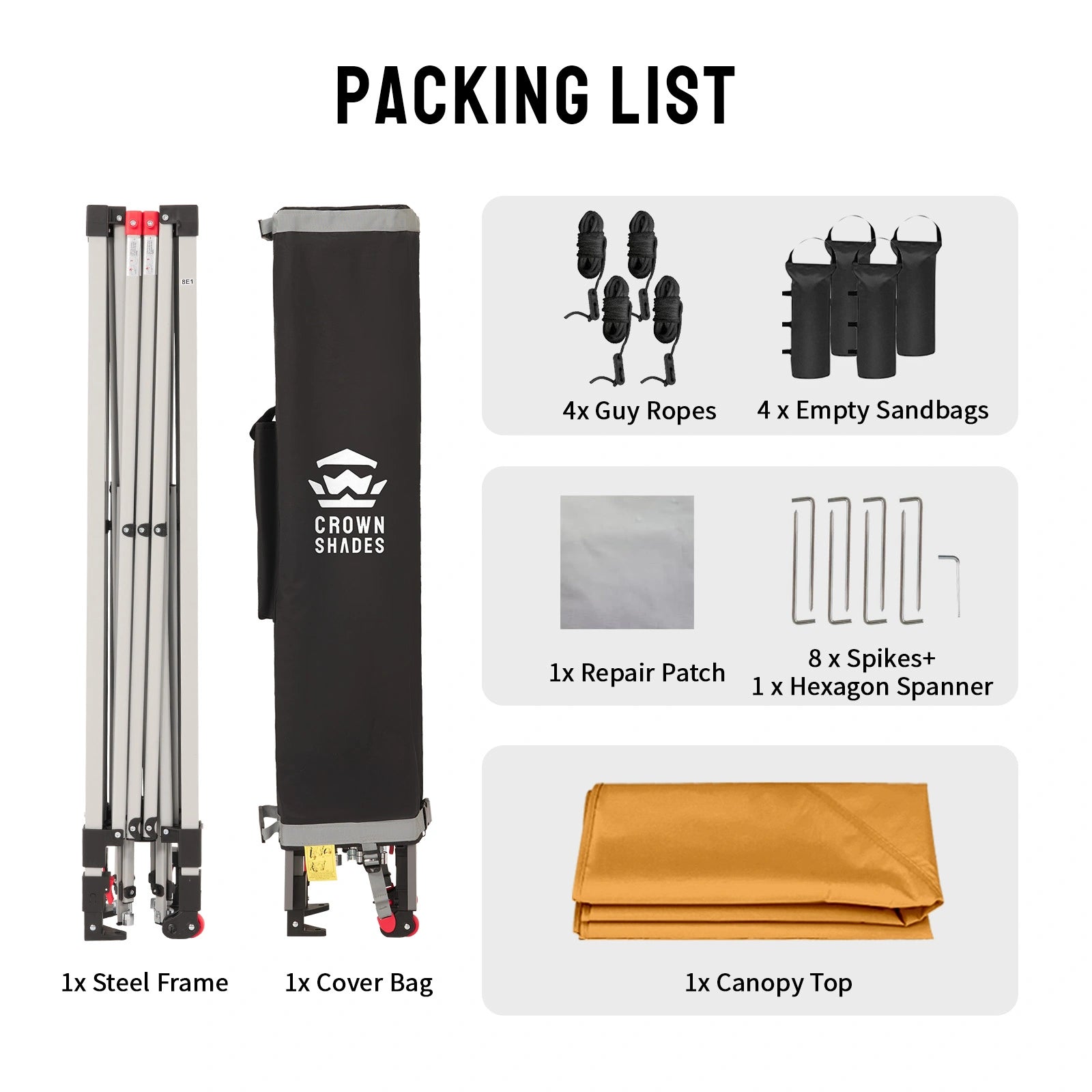 CenterLOK® Tonnelle One-Push™ 10' x 10'