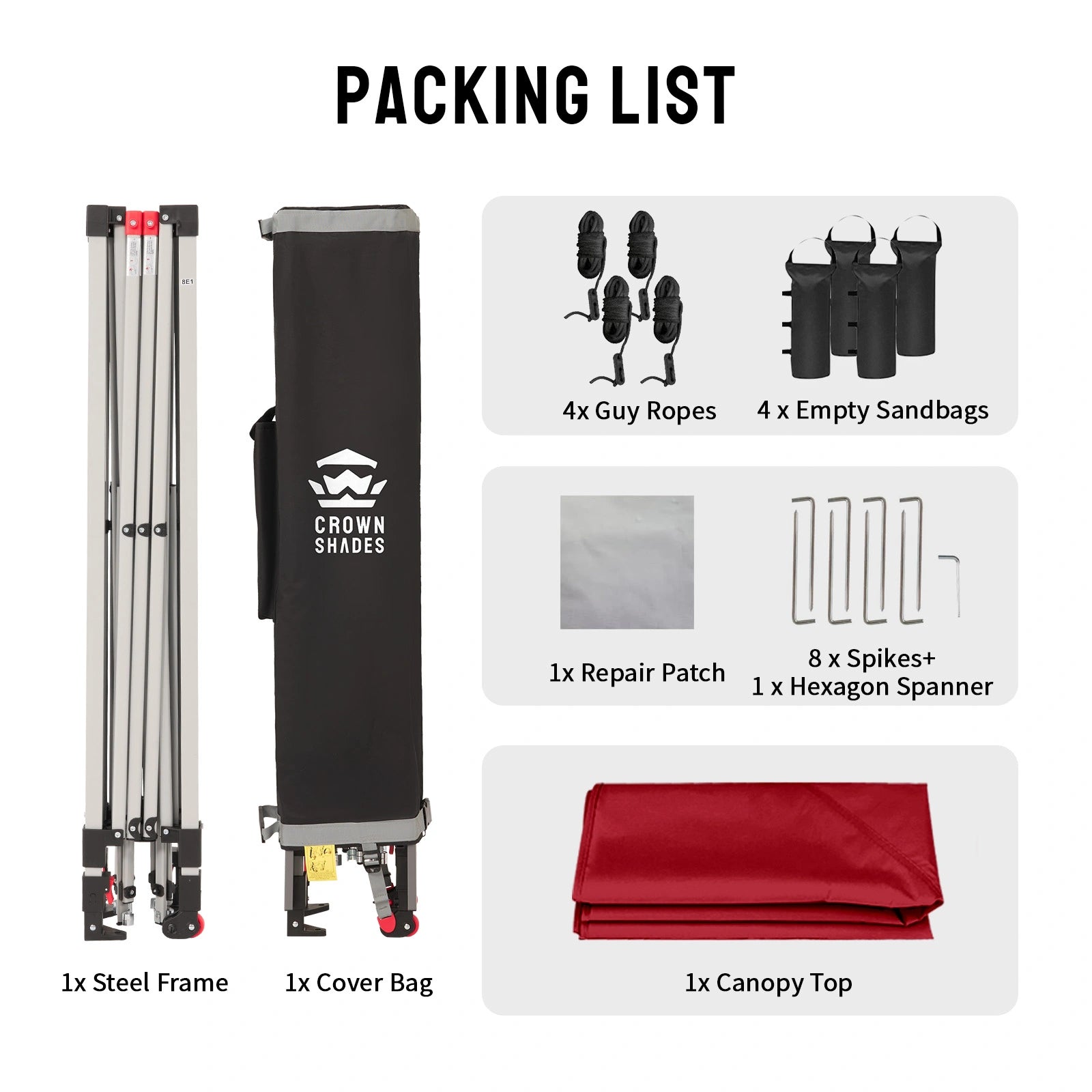 CenterLOK® 10' x 10' One-Push™ Canopy