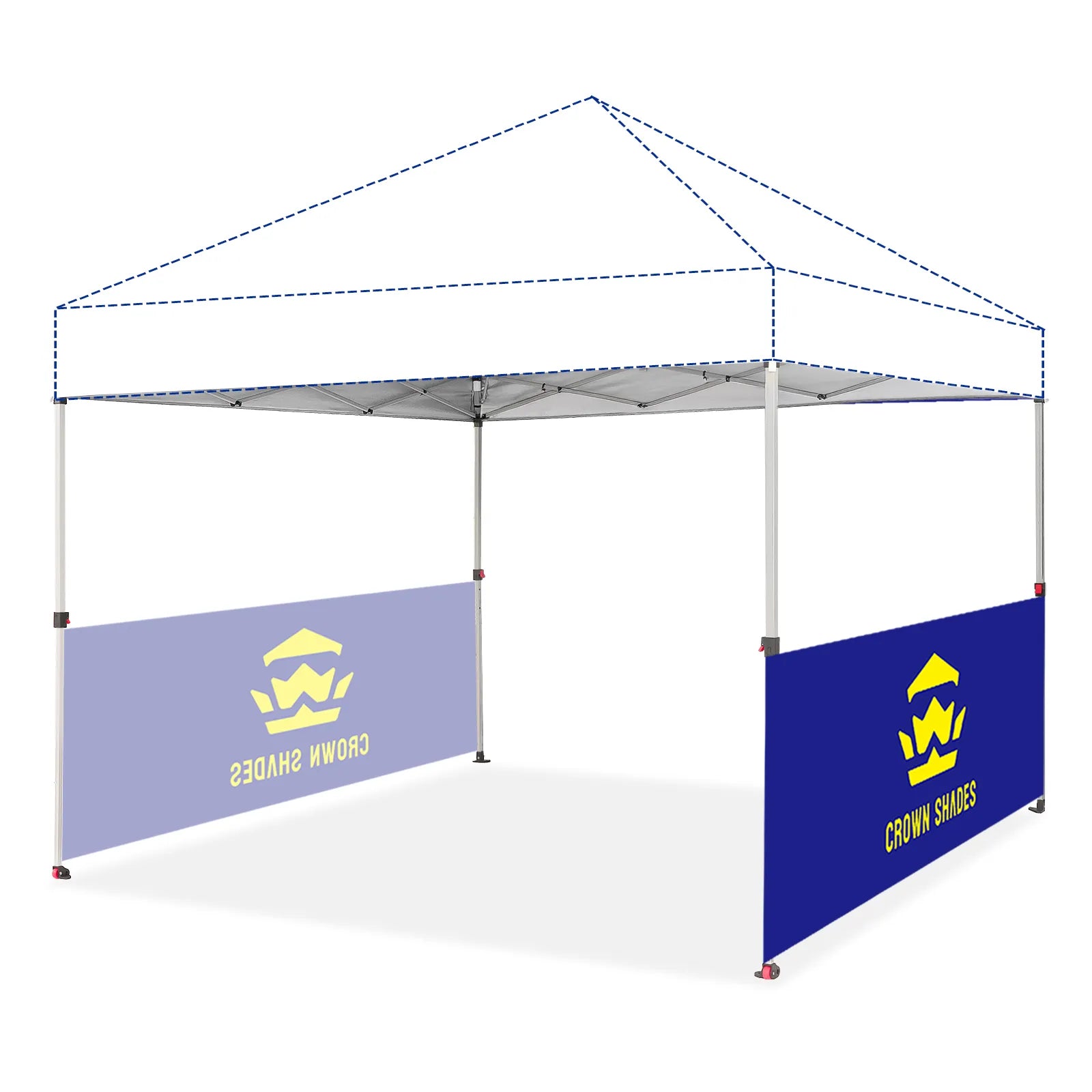 CROWN SHADES Custom Baldachin Top – Kompatibel mit allen CROWN SHADES Rahmen