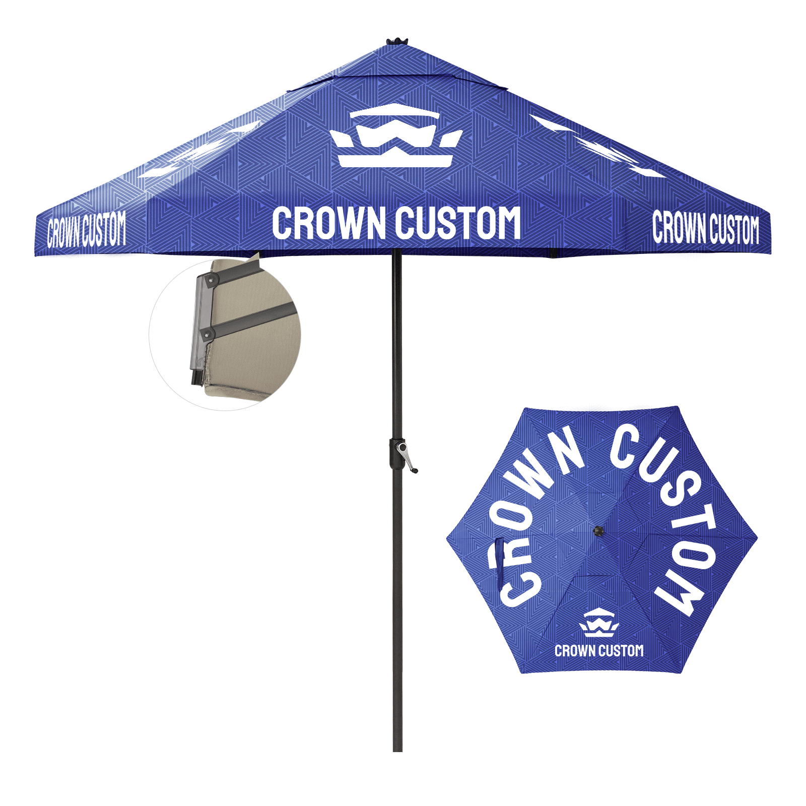 custom logo patio crank umbrellas Custom Canopy Tents & Umbrellas
