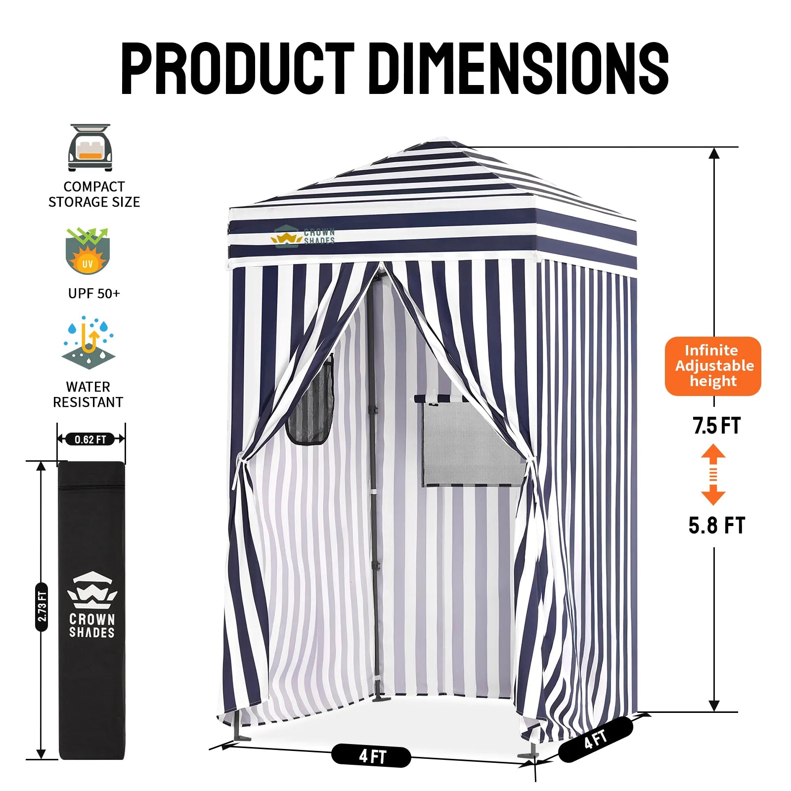 Nano™ 4' x4' Tenda multiuso