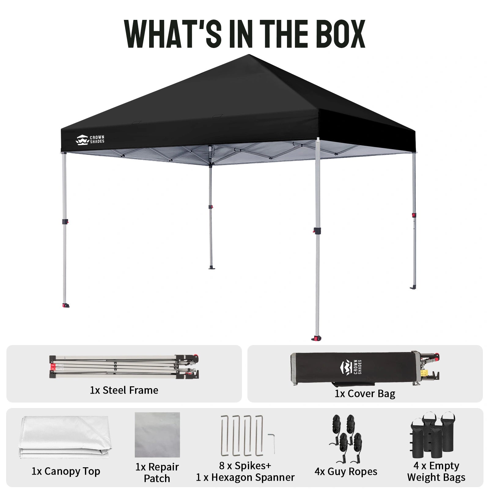 One-Push™ Lite 8' x 8' Canopy