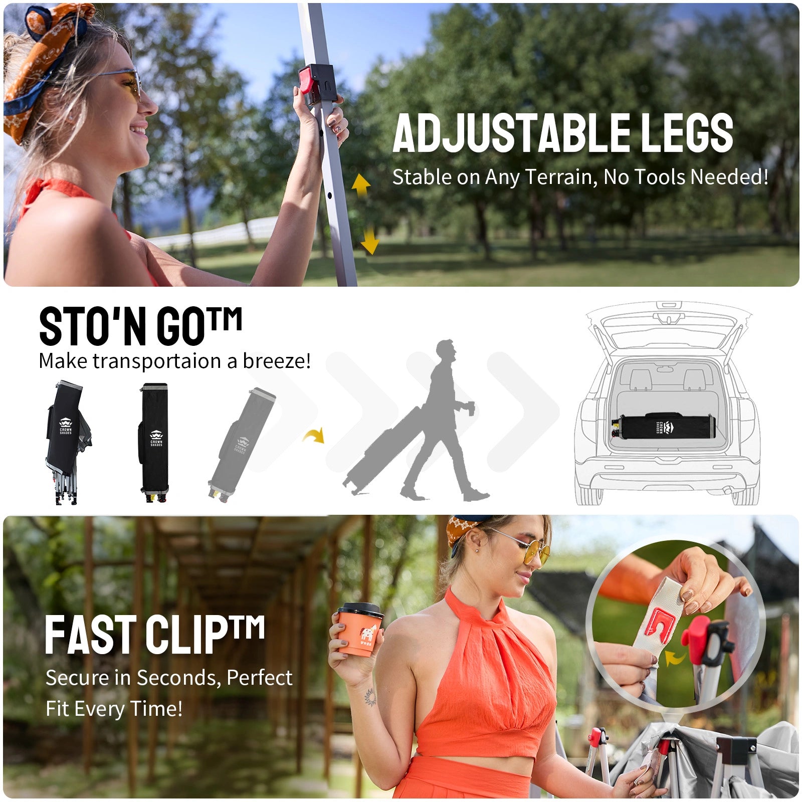 One-Push™ Lite 8' x 8' Canopy