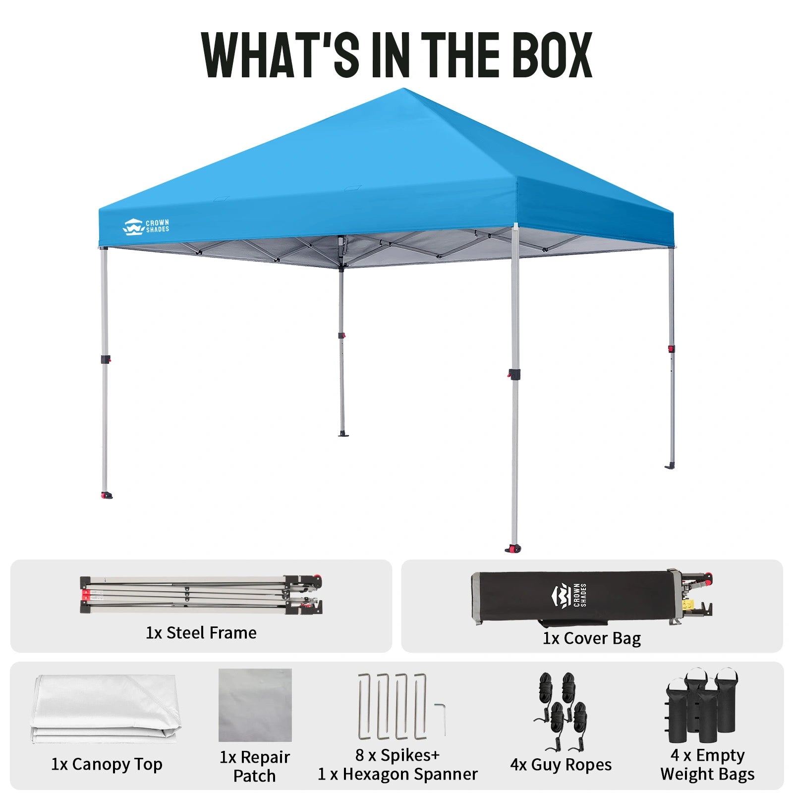 One-Push™ Lite 8' x 8' Canopy