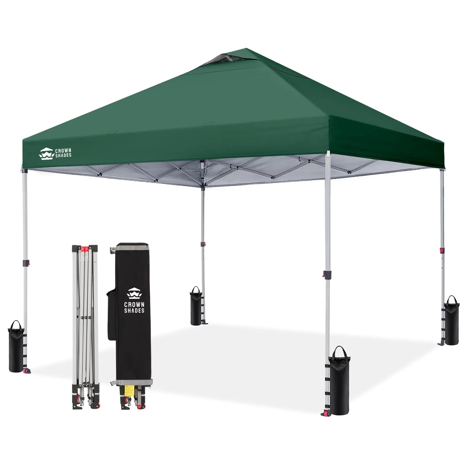 Pop-Up Faltpavillon 3 × 3 m – Wasserdicht, UV50+, Höhenverstellbar, mit Seitenteilen