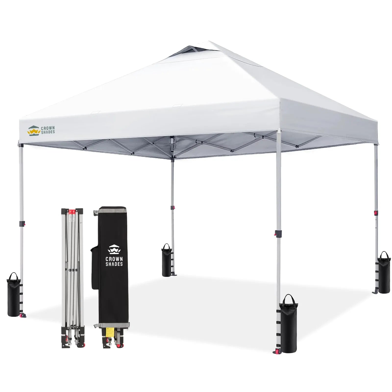 Pop-Up Faltpavillon 3 × 3 m – Wasserdicht, UV50+, Höhenverstellbar, mit Seitenteilen