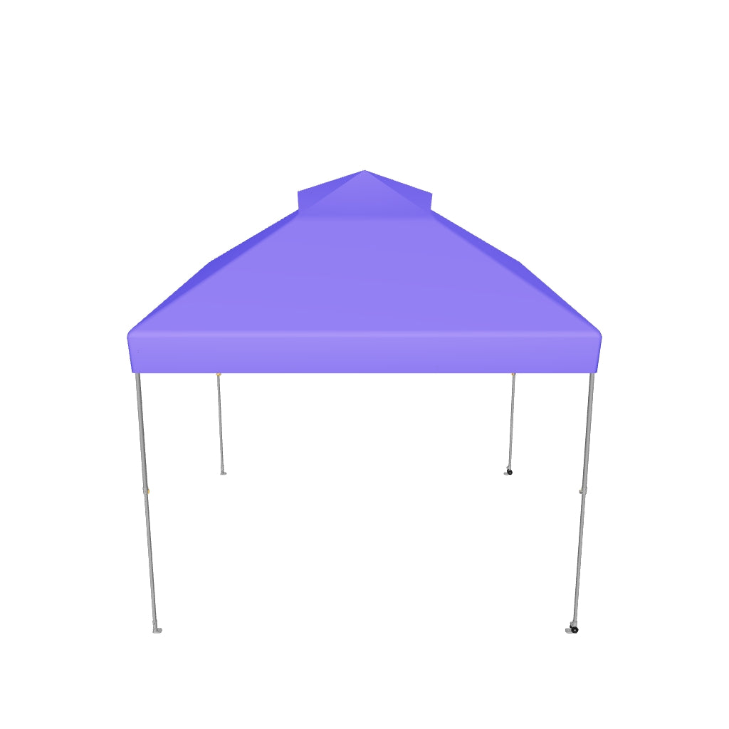 Toldo emergente ajustable en altura 10x10