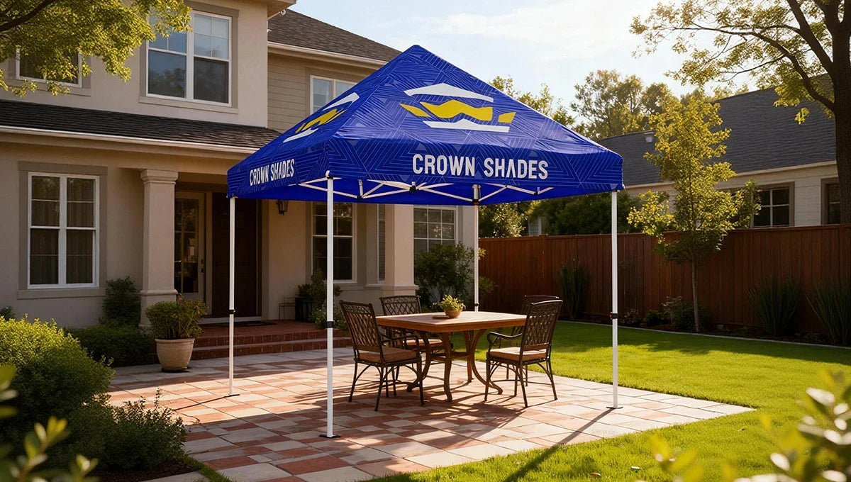 DIY Outdoor Spaces: Personalize Your Crown Shades Custom Canopy