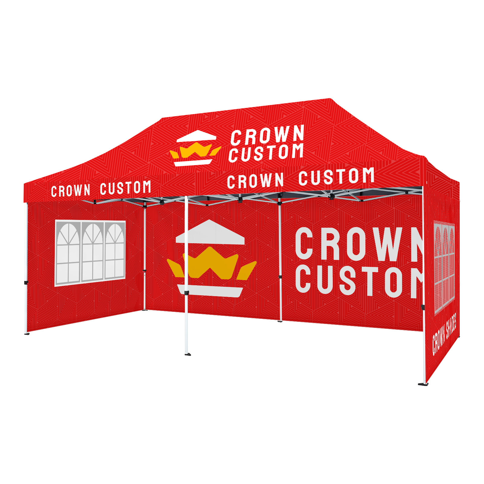 custom canopy tent 10x20 Custom 10x20 Commercial Canopy Tent | Com™ Series | Crown Shades® – Crown Shades