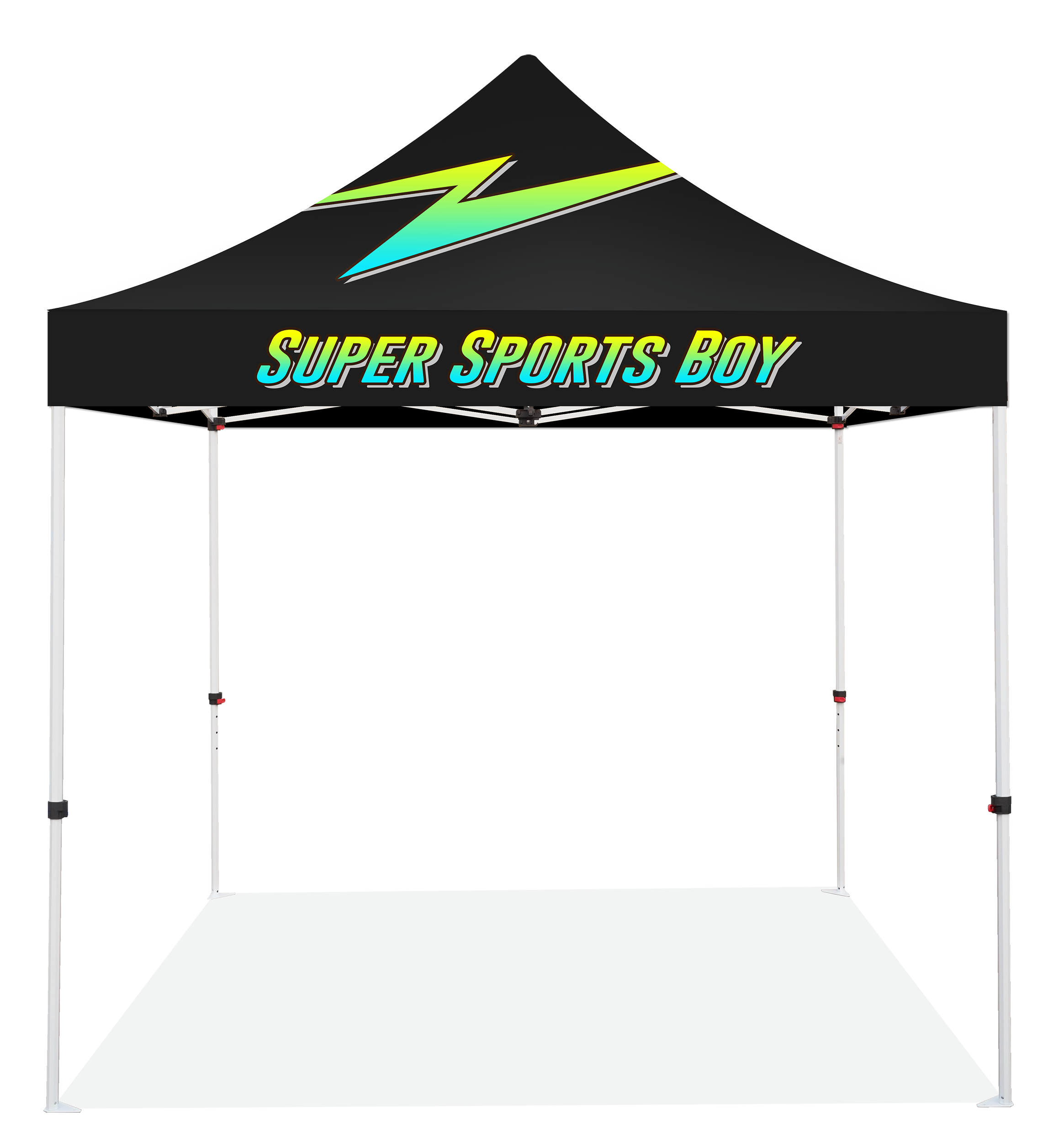 CROWN SHADES [M100SAL-CU] 10x10 Custom Tent – Complete Set with Frame & Canopy