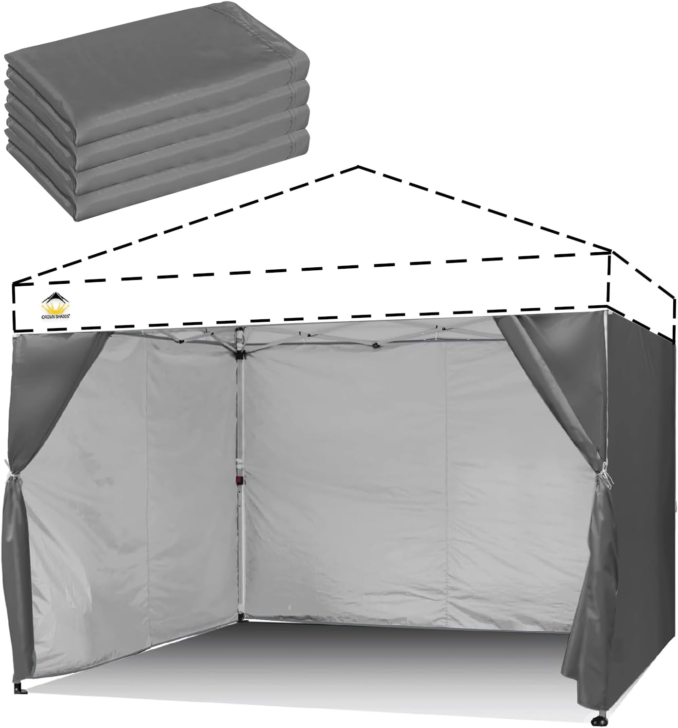 CROWN SHADES RM100H-S1/SA1/BS1/S4 Canpoy side wall