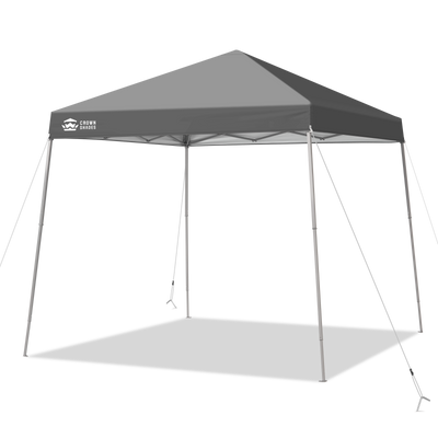 Tente de plage pop-up avec toit incliné et pieds 8x8