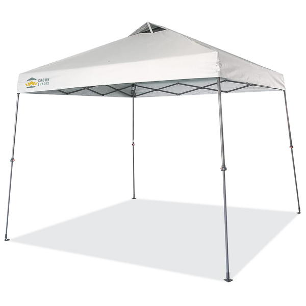 9x9 Pop Up Canopy Tent with Roller Bag – Slant Leg Outdoor Shade for Events & Camping
