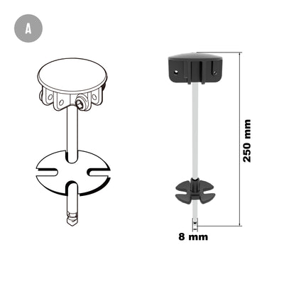Replacement Parts for 10*10 Pop up Canopy Model TS100A
