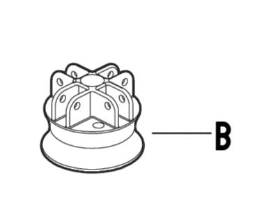 Piezas de repuesto 8x8 para toldo modelo RS64F