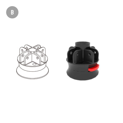 Replacement Parts for 10*10 Pop up Canopy Model TS100A