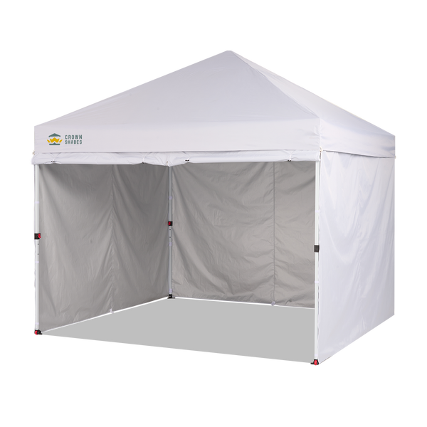 10x10 Commercial Centerlok Canopy & 4 Sidewalls - Accessory Hub, 150D - C100W