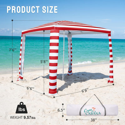 best pop up tent for the beach CROWN SHADES Beach Cabana Easy Setup Pop Up Tent – Crown Shades