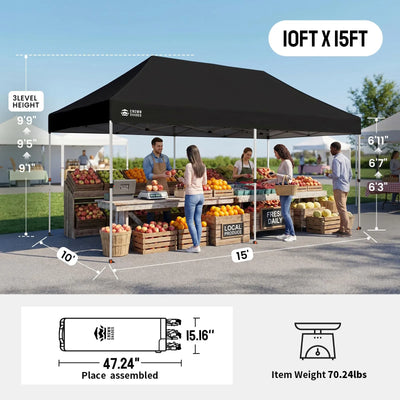 Swift-Lock 10‘×15' Toldo instantáneo