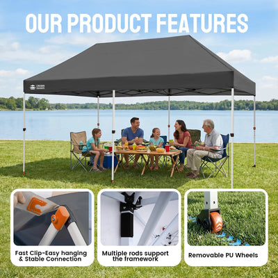 Swift-Lock 10‘×15' Toldo instantáneo