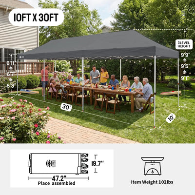 Swift-Lock Carpa Instantánea 10'x30'